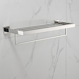 Bathroom Products, 1 pc Contemporary Stainless Steel Bathroom Shelf Bathroom