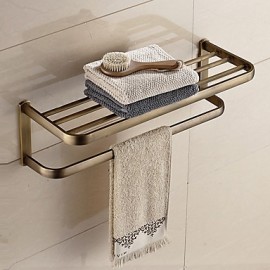Towel Bars, 1 pc Archaistic Copper Bathroom Shelf Bathroom