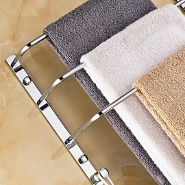 Towel Bars, 1 pc Contemporary Brass Towel Bar Bathroom