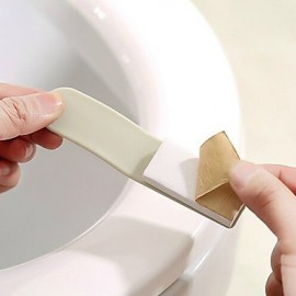 Bathroom Gadgets, 1 pc PVC Mini Foldable Bathroom Gadget Toilet Accessories Bathroom