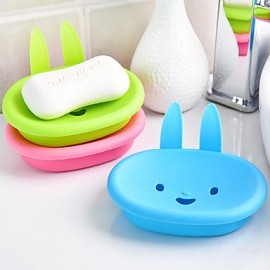 Bathroom Gadgets, 1 pc High Quality Plastic Soap Dishes & Holders Bathroom