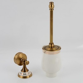 Toilet Brush Holder, 1 pc Neoclassical Brass Toilet Brushes & Holders Bathroom