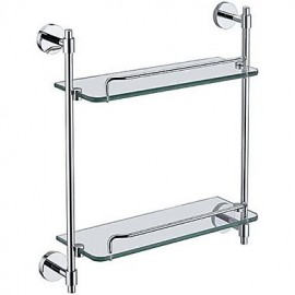 Towel Bars, 1pc High Quality Contemporary Brass Bathroom Shelf