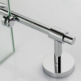 Towel Bars, 1pc High Quality Contemporary Brass Bathroom Shelf