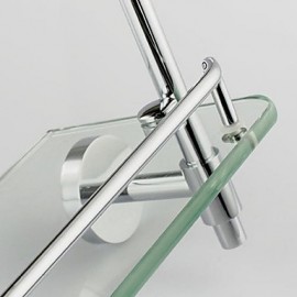 Towel Bars, 1pc High Quality Contemporary Brass Bathroom Shelf