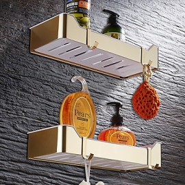 Towel Bars, 1 pc High Quality Other Stainless Steel + A Grade ABS Bathroom Shelf Bathroom