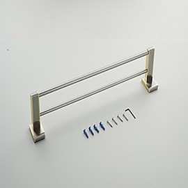 Towel Bars, 1pc High Quality Neoclassical Metal Towel Bar Wall Mounted