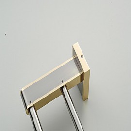 Towel Bars, 1pc High Quality Neoclassical Metal Towel Bar Wall Mounted