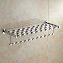 Towel Bars, 1pc High Quality Modern Metal Bathroom Shelf Wall Mounted