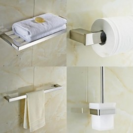 Bathroom Accessory Set, 1set High Quality Contemporary Stainless Steel Bathroom Accessory Set
