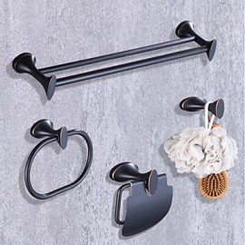 Bathroom Accessory Set, 1set High Quality Modern Contemporary Metal Bathroom Accessory Set Wall Mounted