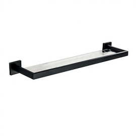 Towel Bars, 1 pc Matte Stainless Steel Bathroom Shelf Bathroom