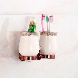 Toothbrush Holder, 1 pc High Quality Copper Toothbrush Holder Bathroom