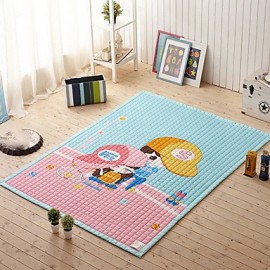 Mats & Rugs, Cartoon Bath Mats Cotton Creative Rectangle