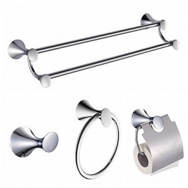 Bathroom Accessory Set, 1set High Quality Modern Contemporary Metal Bathroom Accessory Set Wall Mounted