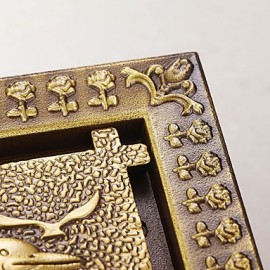 Drains, Removable Antique Brass Drain Bathroom Floor Mounted