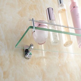 Towel Bars, 1pc High Quality Modern Metal Bathroom Shelf Wall Mounted