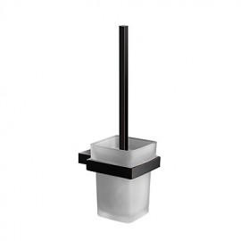 Toilet Brush Holder, 1pc High Quality Modern Metal Toilet Brush Holder Wall Mounted