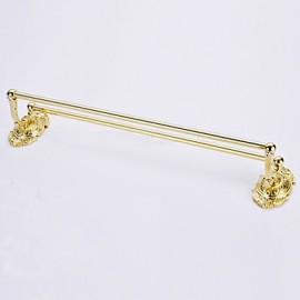 Towel Bars, 1 pc Contemporary Brass Towel Bar Bathroom