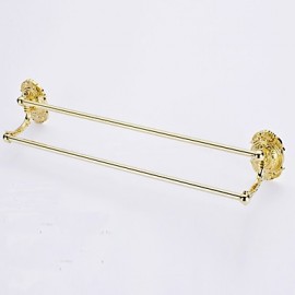 Towel Bars, 1 pc Contemporary Brass Towel Bar Bathroom