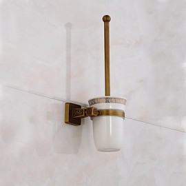 Toilet Brush Holder, 1 pc High Quality Brass Toilet Brushes & Holders Bathroom