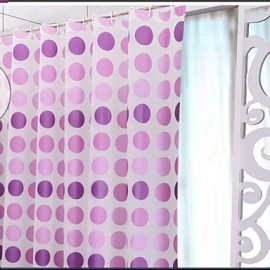 Shower Curtains, 1pc Shower Curtains Modern PEVA Bathroom