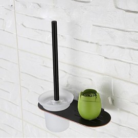 Toilet Brush Holder, 1 pc Modern Contemporary Stainless Steel Toilet Brush Bathroom