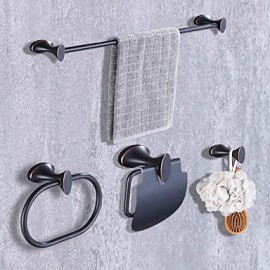 Bathroom Accessory Set, 1set High Quality Modern Contemporary Metal Bathroom Accessory Set Wall Mounted