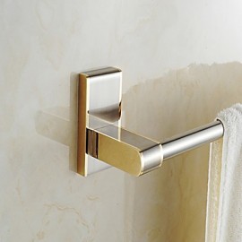 Towel Bars, 1pc High Quality Neoclassical Metal Towel Bar Wall Mounted