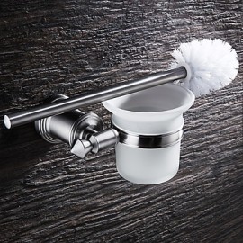 Toilet Brush Holder, 1 pc Modern Contemporary Stainless Steel Toilet Brushes & Holders Bathroom