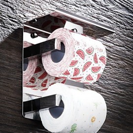 Toilet Paper Holders, 1 pc Modern Stainless Steel Toilet Paper Holders Bathroom