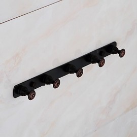 Robe Hooks, Neoclassical Hooks plastic Non Skid Floral Mini Medium Foam
