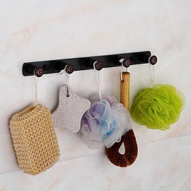 Robe Hooks, Neoclassical Hooks plastic Non Skid Floral Mini Medium Foam