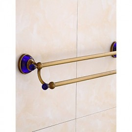 Towel Bars, 1pc High Quality Antique Brass Towel Bar Wall Mounted