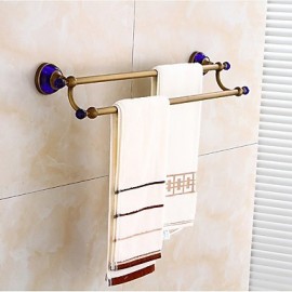 Towel Bars, 1pc High Quality Antique Brass Towel Bar Wall Mounted