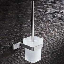 Toilet Brush Holder, 1 pc Modern Contemporary Stainless Steel Toilet Brushes & Holders Bathroom