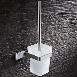 Toilet Brush Holder, 1 pc Modern Contemporary Stainless Steel Toilet Brushes & Holders Bathroom