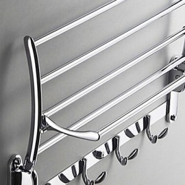 Bathroom Accessory Set, 1 pc Contemporary Stainless Steel Bathroom Shelf Bathroom