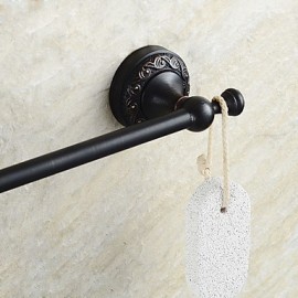 Towel Bars, 1pc High Quality Neoclassical Brass Towel Bar Wall Mounted