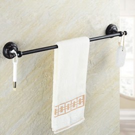 Towel Bars, 1pc High Quality Neoclassical Brass Towel Bar Wall Mounted