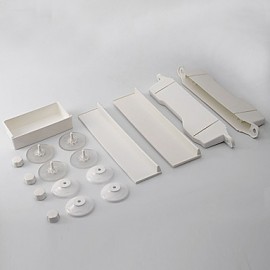 Bathroom Products, 1pc High Quality Contemporary Plastic Bathroom Shelf Wall Mounted