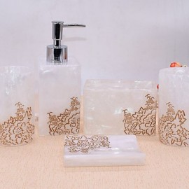 Bathroom Accessory Set, 1set Traditional Ceramic Bathroom Accessory Set Bathroom