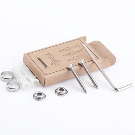 Bathroom Accessory Set, 1 pc Stainless Steel Bathroom Shelf Bathroom Wall Mounted