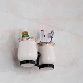 Toothbrush Holder, 1 pc Classic Copper Toothbrush Holder Bathroom