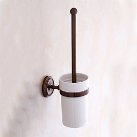 Toilet Brush Holder, 1 pc Neoclassical Brass Toilet Brushes & Holders Bathroom
