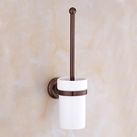 Toilet Brush Holder, 1 pc Neoclassical Brass Toilet Brushes & Holders Bathroom