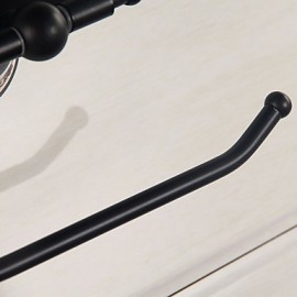 Toilet Paper Holders, 1pc High Quality Neoclassical Brass Toilet Paper Holder Wall Mounted