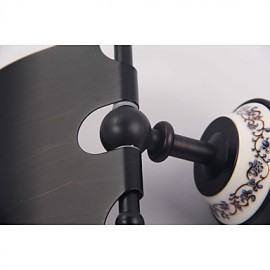 Toilet Paper Holders, 1pc High Quality Neoclassical Brass Toilet Paper Holder Wall Mounted