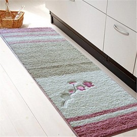 Mats & Rugs, 1pc Country Area Rugs Polyester Contemporary Bathroom Easy to clean