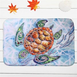 Mats & Rugs, 1pc Casual Bath Mats Polyester Contemporary Bathroom Easy to clean